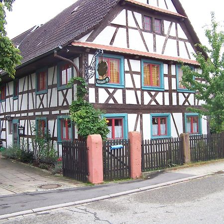 Pension Zur Sonne Wittenweier Schwanau Exteriör bild